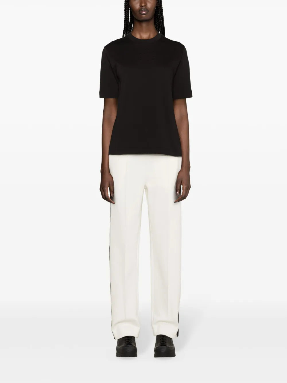 Logo-Patch Piqué Track Pants