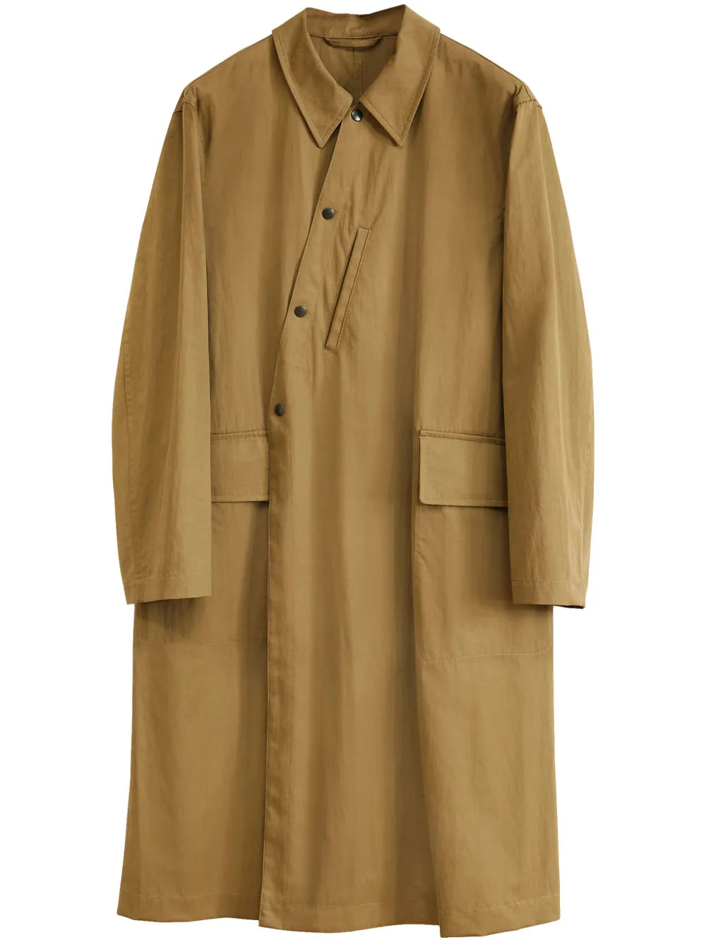 Asymmetric Trench Coat