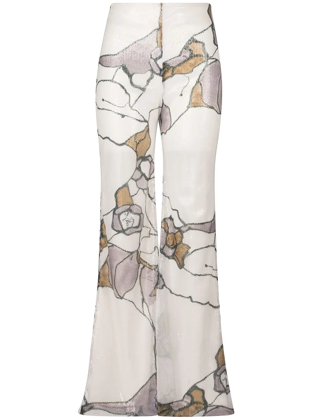 Avellino Sequinned Palazzo Trousers