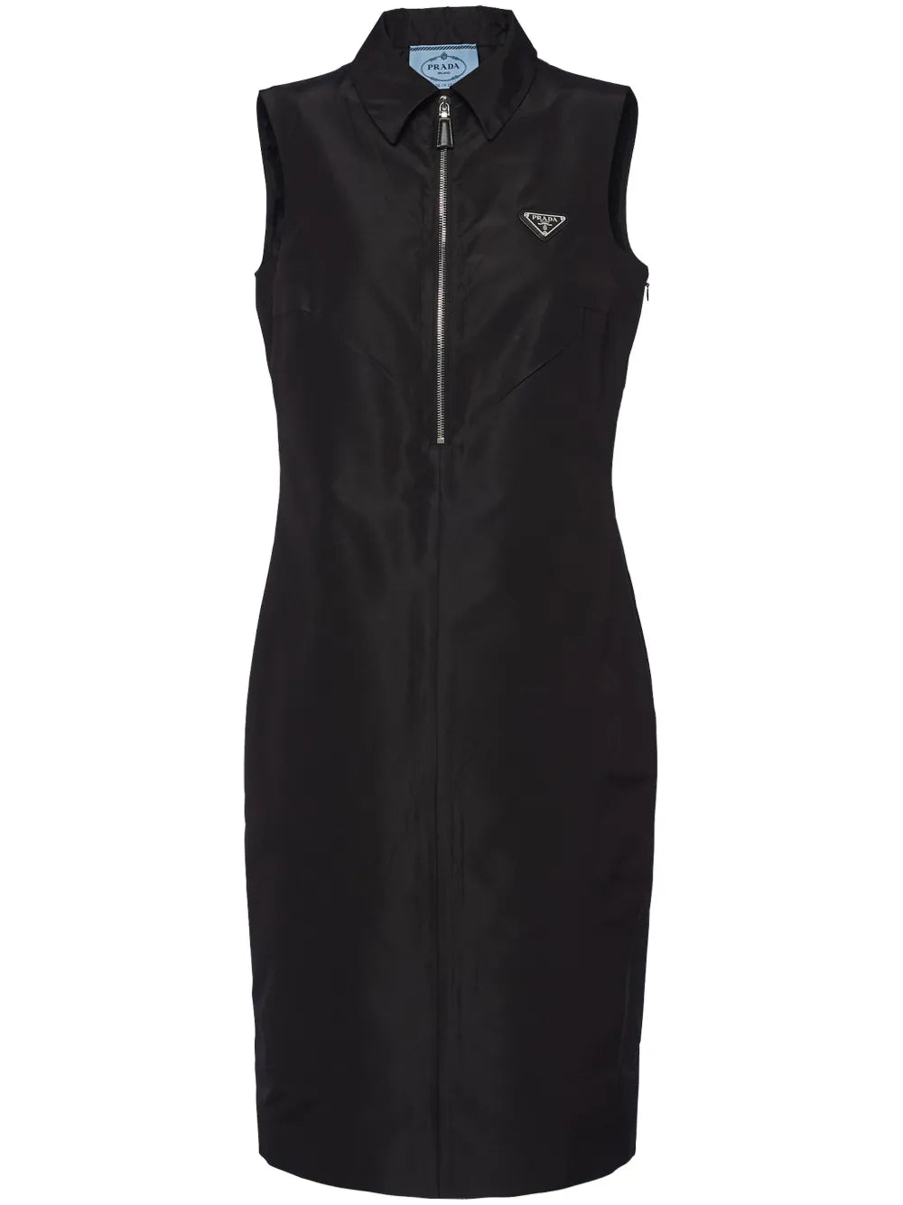 Half-Zip Midi Dress