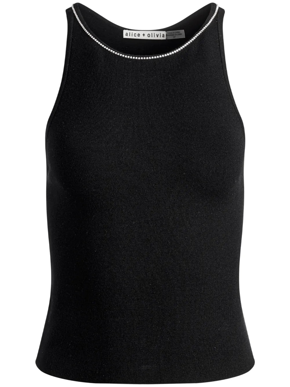 Allen Rhinestone-Embellished Tank Top