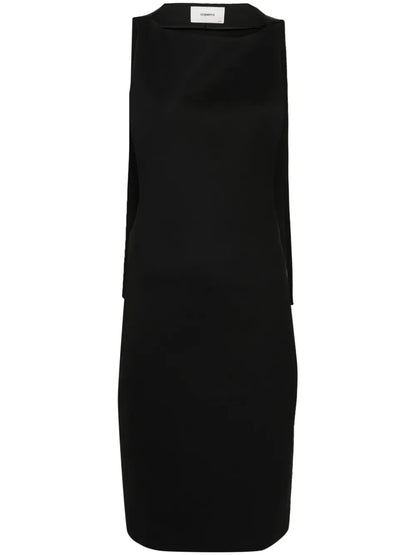 Cape Midi Dress
