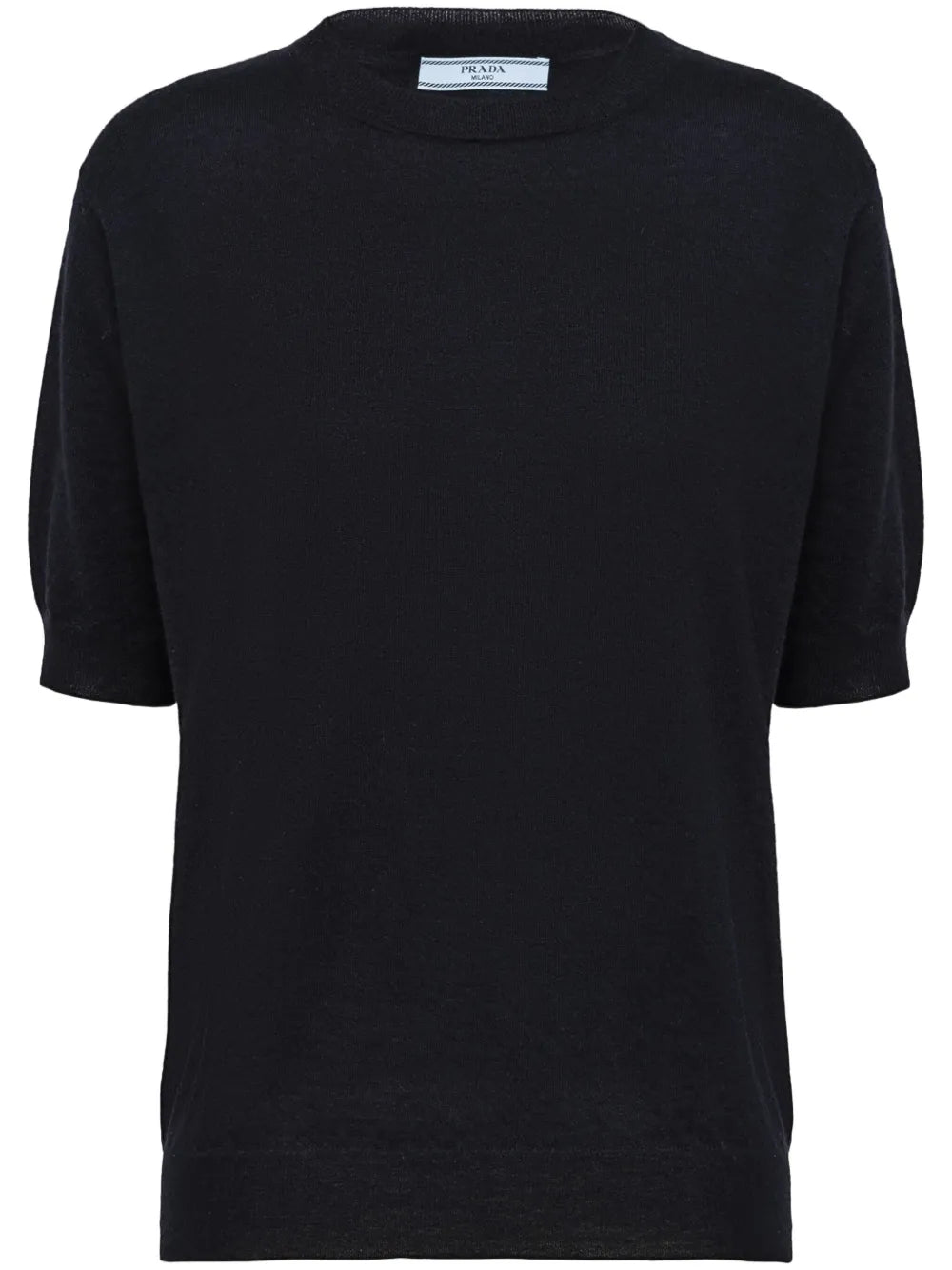 Triangle-Logo Cashmere Knitted Top