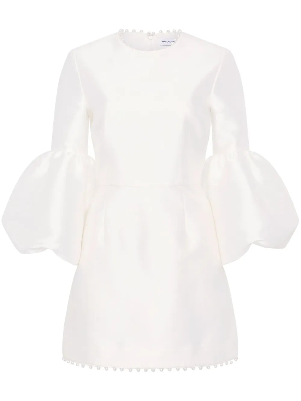 Cristine Pearl-Embellished Minidress