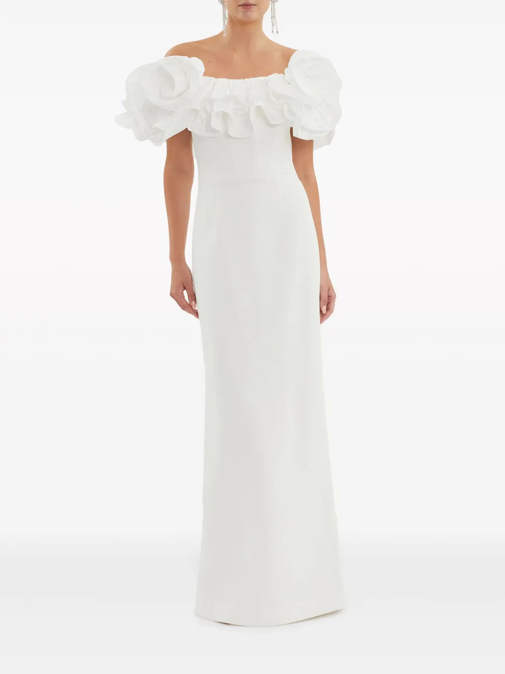 Tessa Ruffled Gown