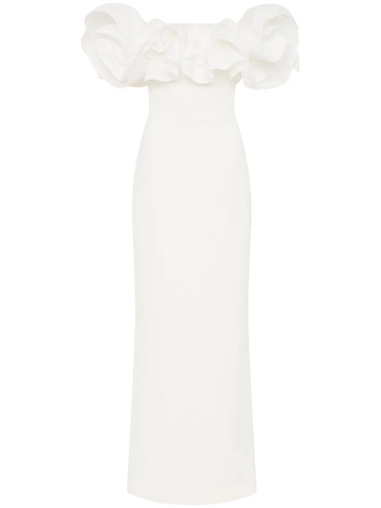 Tessa Ruffled Gown