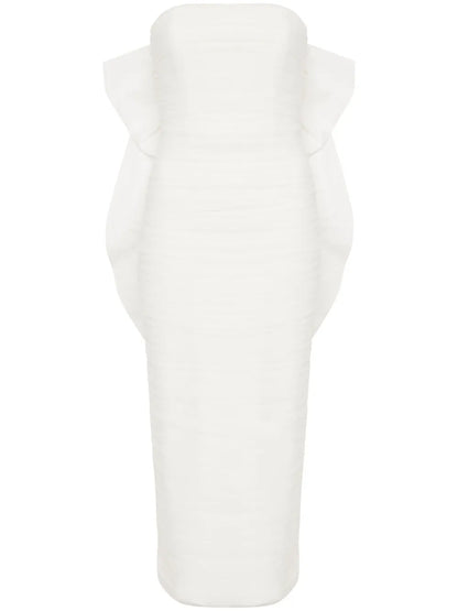 Lily Ruffled Midi Dress