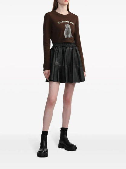 Graphic-Print Cotton Sweatshirt