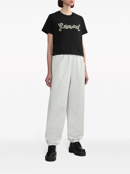 Cotton-Blend Track Pants