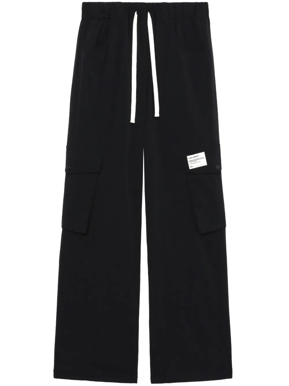 Logo-Appliqué Cargo Trousers