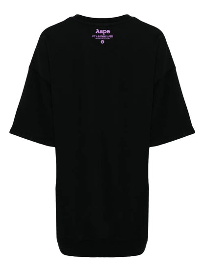 Sequin-Detail Cotton-Blend T-Shirt Dress