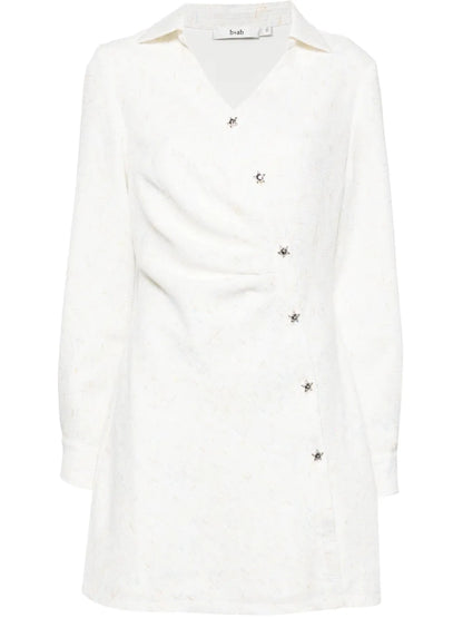 Injection Textured Minidress