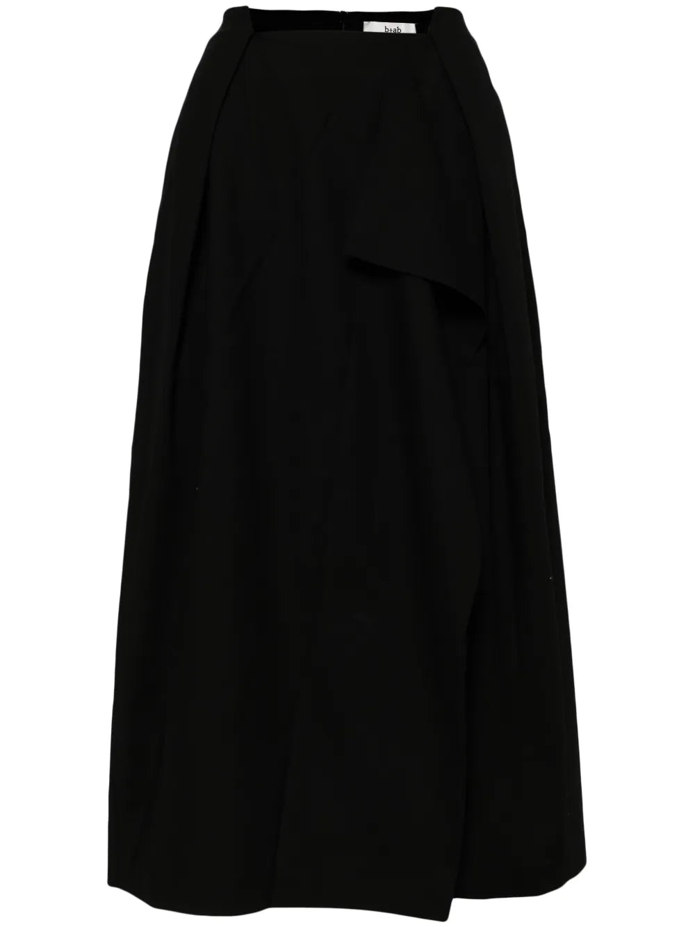 Draped Midi Skirt