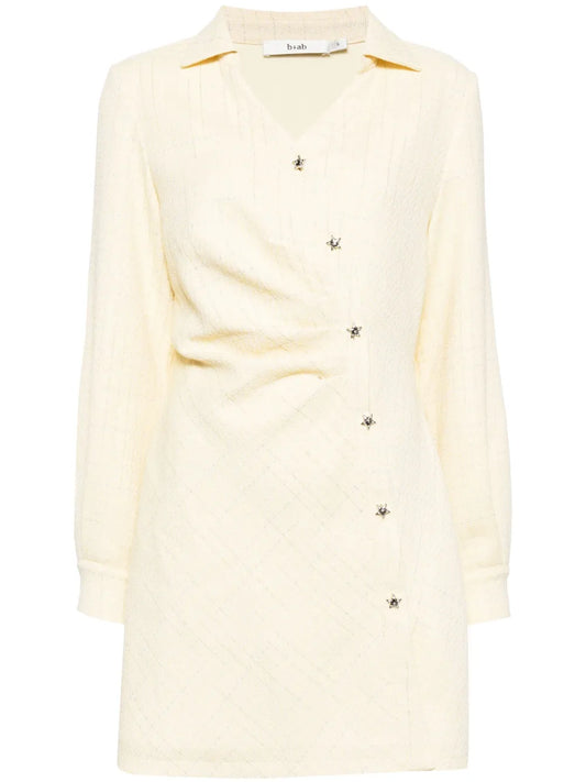Injection Checked Minidress