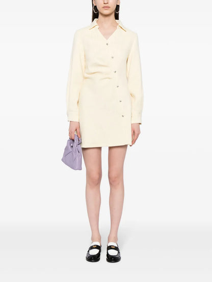 Injection Checked Minidress