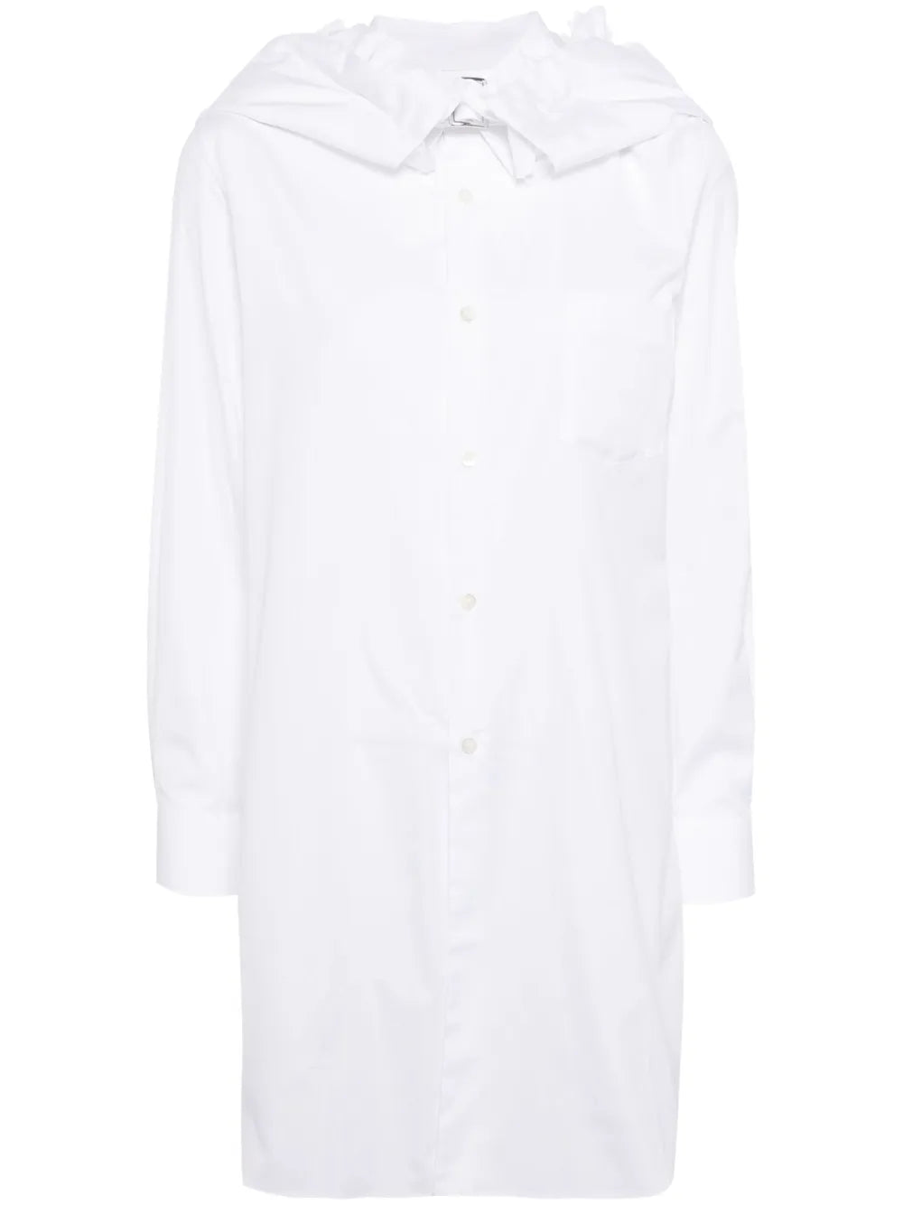 Hooded Cotton Shirt