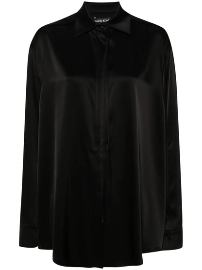 Satin-Weave Shirt