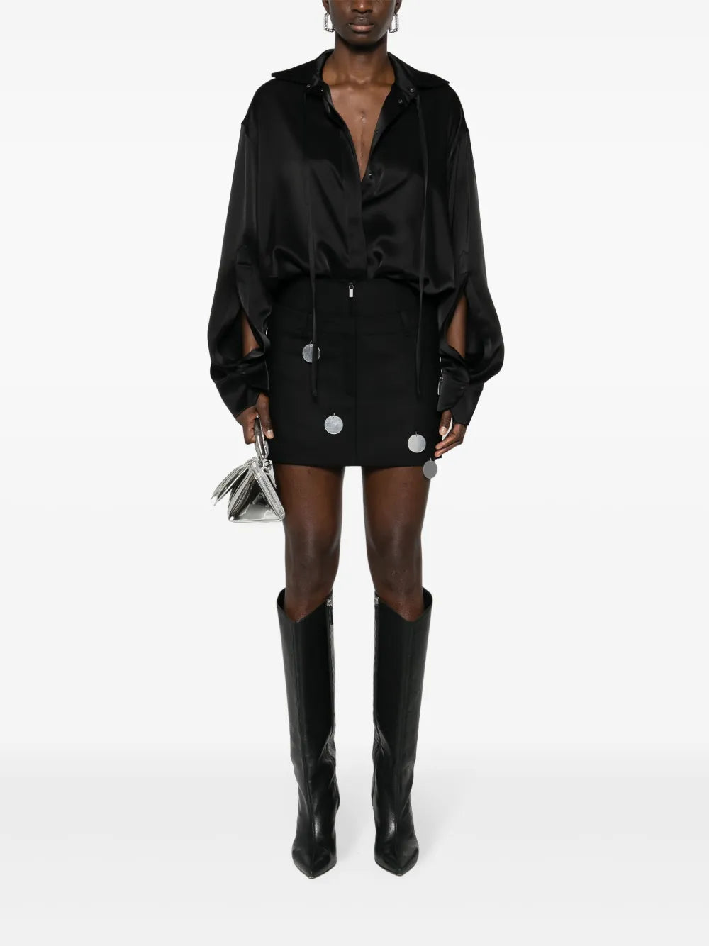 Satin-Weave Shirt