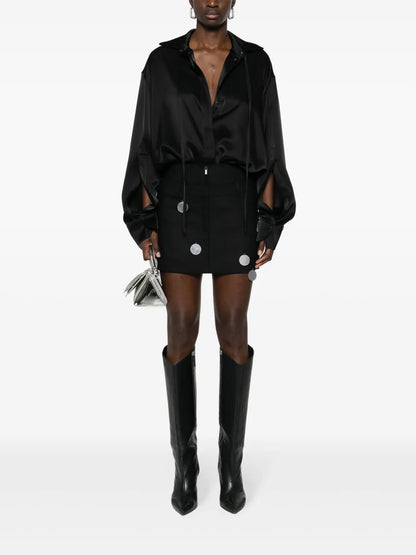 Satin-Weave Shirt