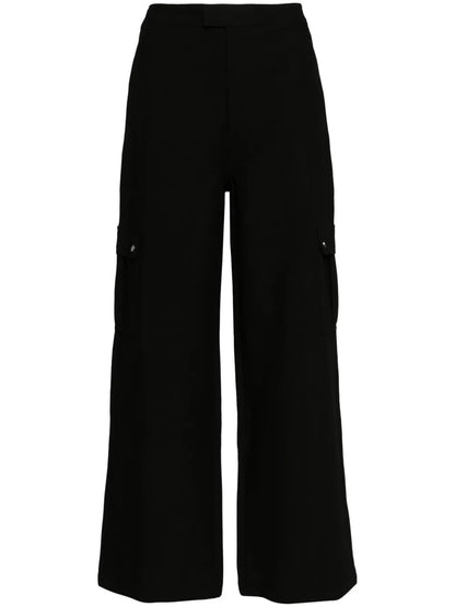 Straight-Leg Cargo Trousers