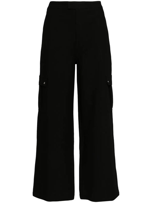 Straight-Leg Cargo Trousers
