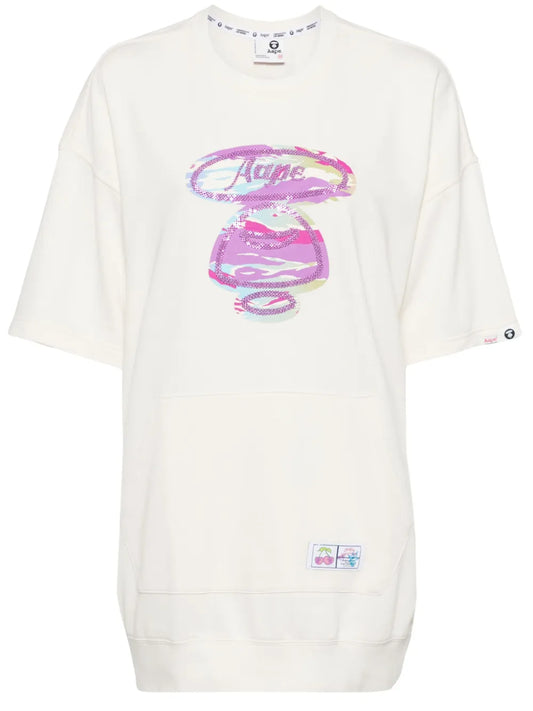 Logo-Appliqué Cotton-Blend T-Shirt