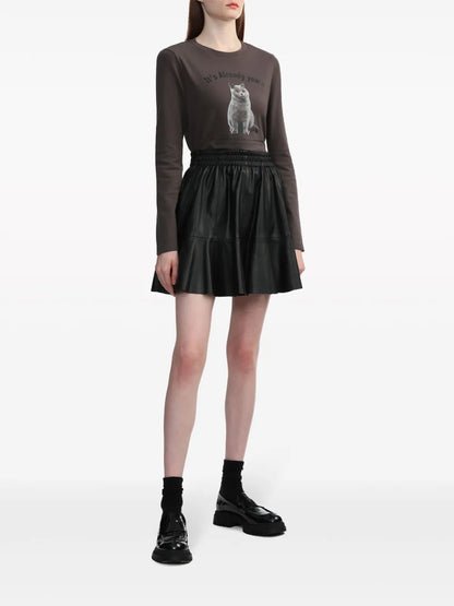 Graphic-Print Cotton Sweatshirt