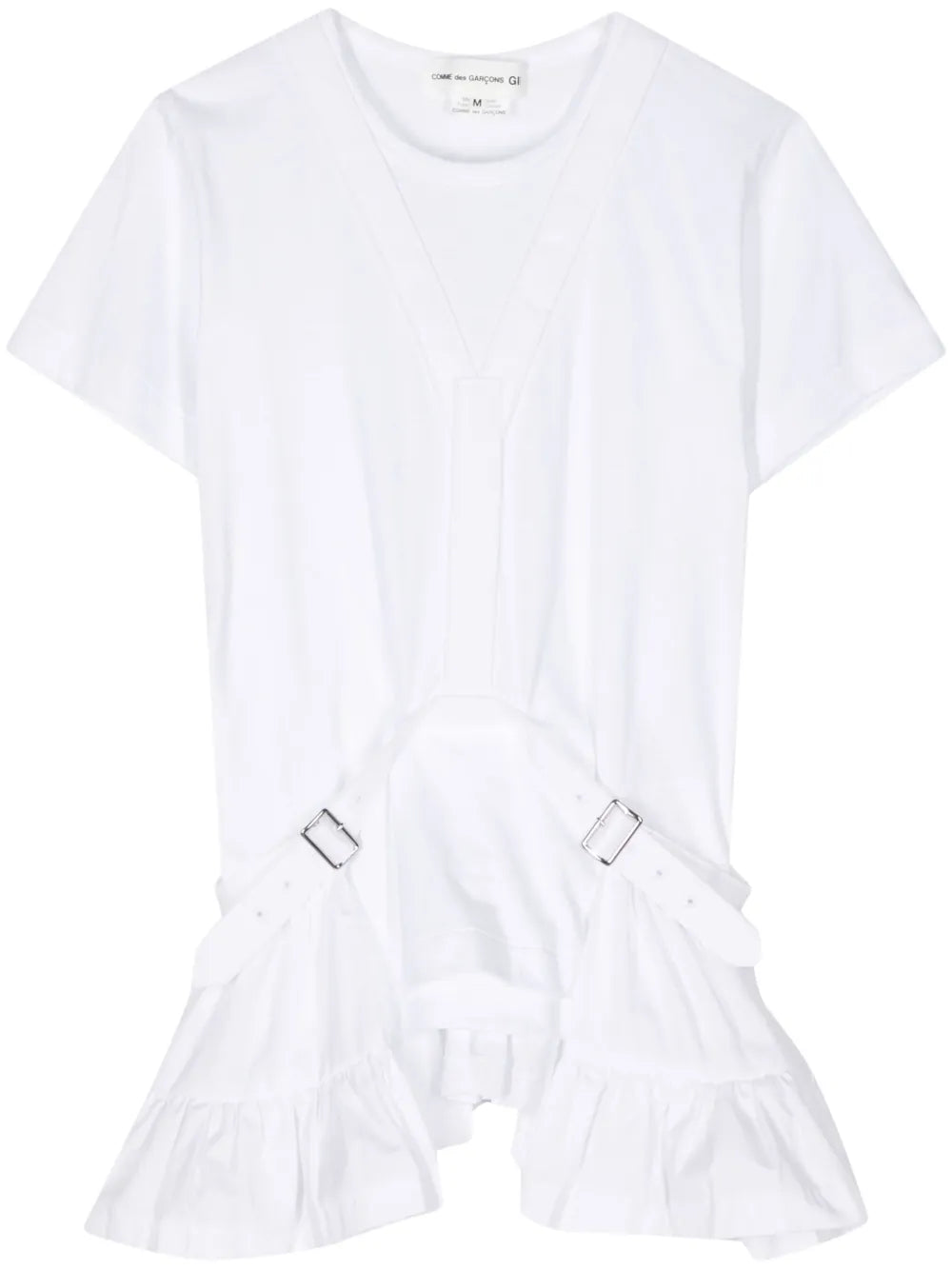 Belted Cotton T-Shirt