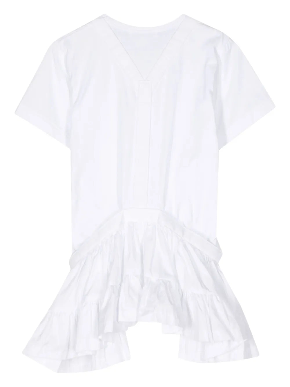 Belted Cotton T-Shirt