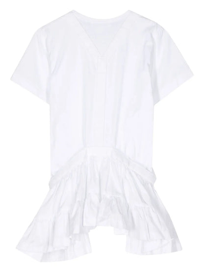 Belted Cotton T-Shirt