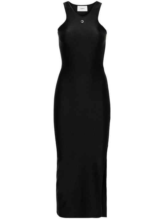 Logo-Embellished Midi Dress