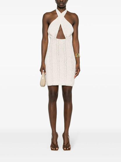 Crochet-Knit Dress