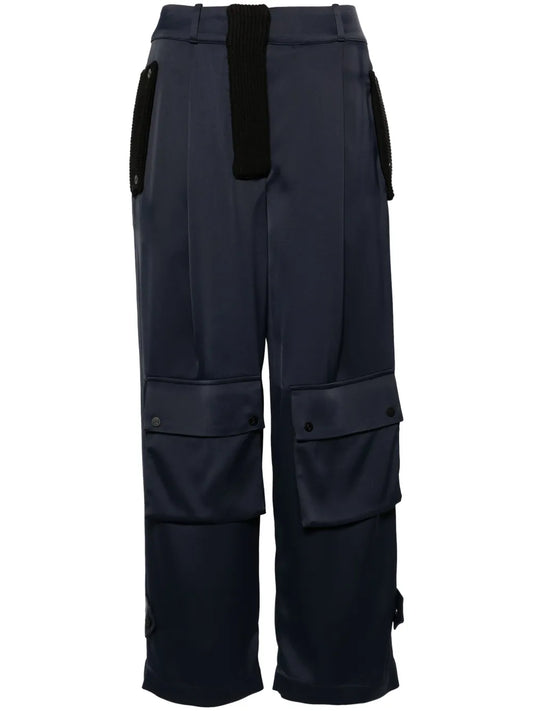 Umea Pleated Cargo Trousers