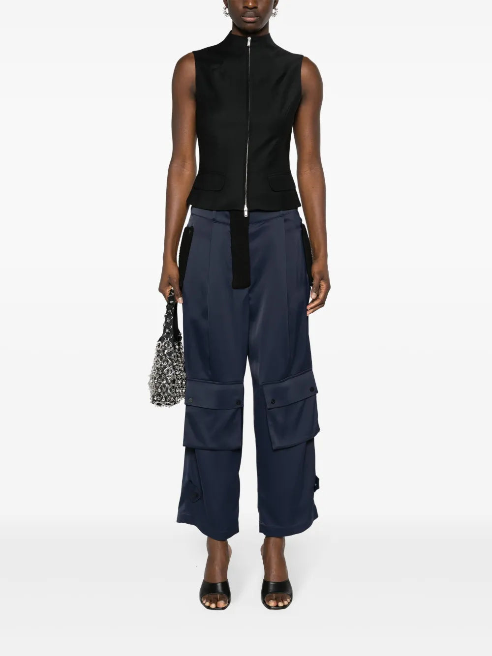 Umea Pleated Cargo Trousers