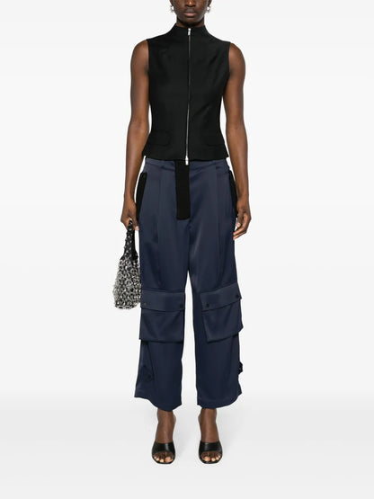 Umea Pleated Cargo Trousers