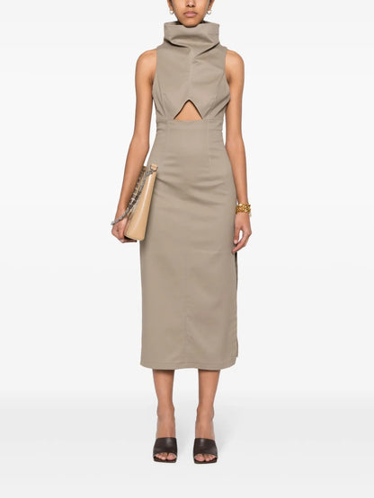 Lomma Sleeveless Midi Dress