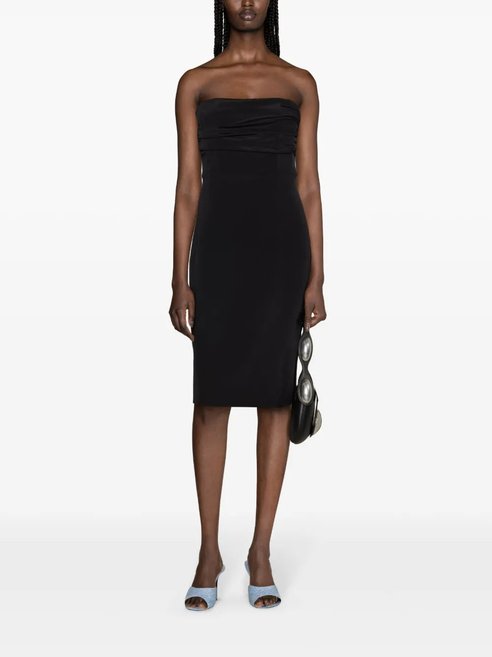 Rovaniemi Stretch-Silk Minidress