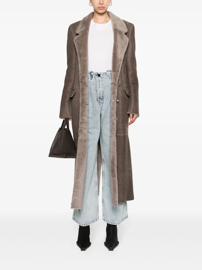 Greenock Leather Maxi Coat
