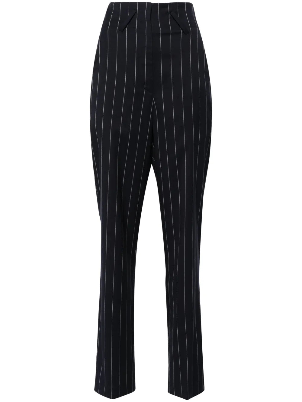Horacia Pinstriped Tapered-Leg Trousers