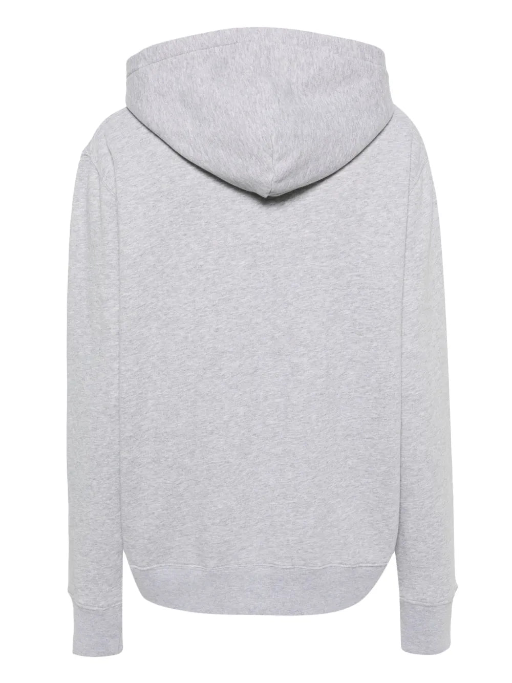Logo-Print Mélange Hoodie