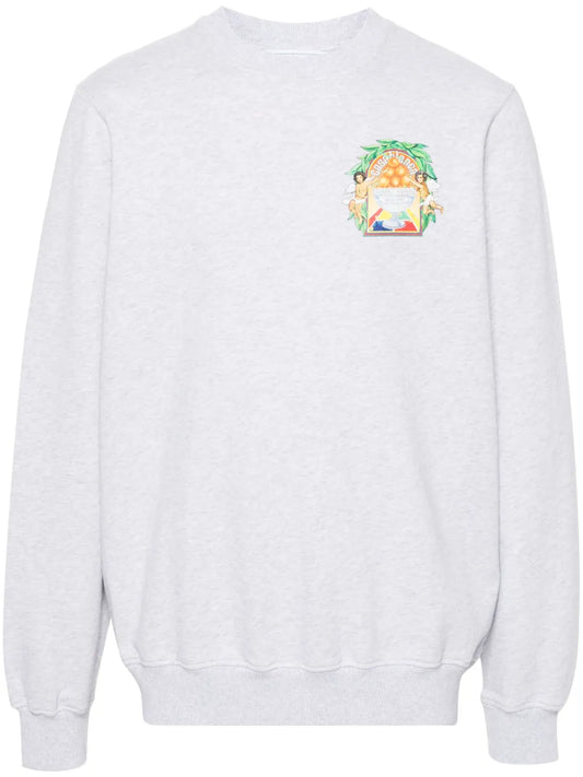 Triomphe D'Orange Organic-Cotton Sweatshirt