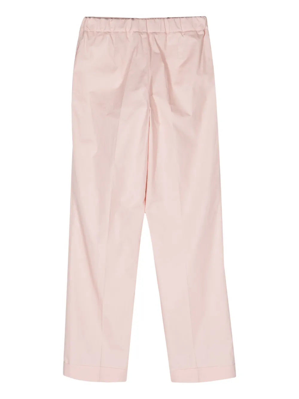 Miranda High-Waist Straight-Leg Trousers