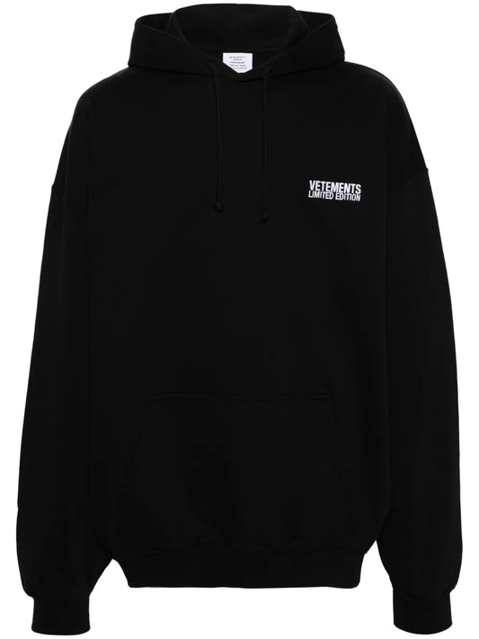 Logo-Embroidered Hoodie