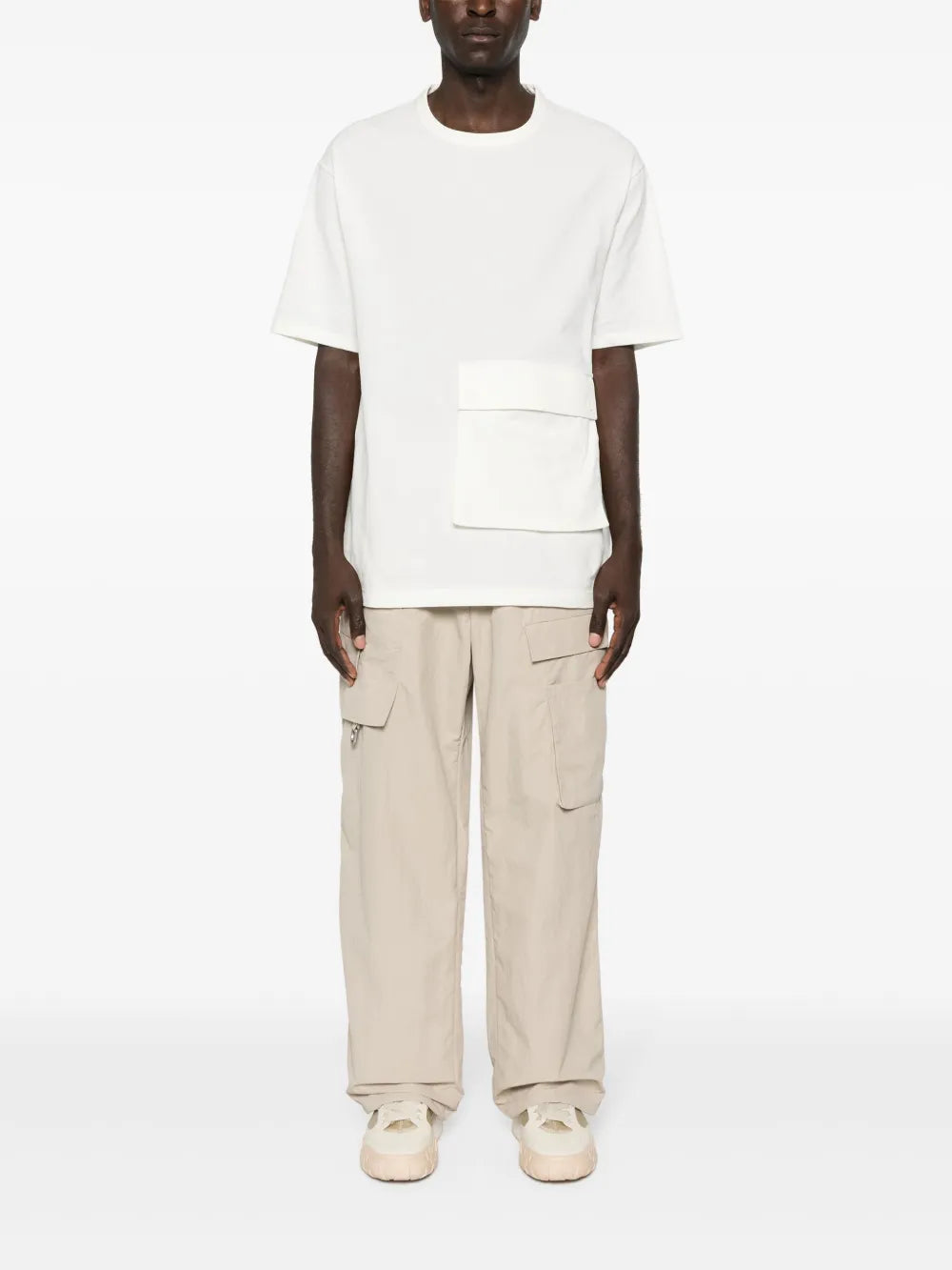 Crinkled Cargo Pants