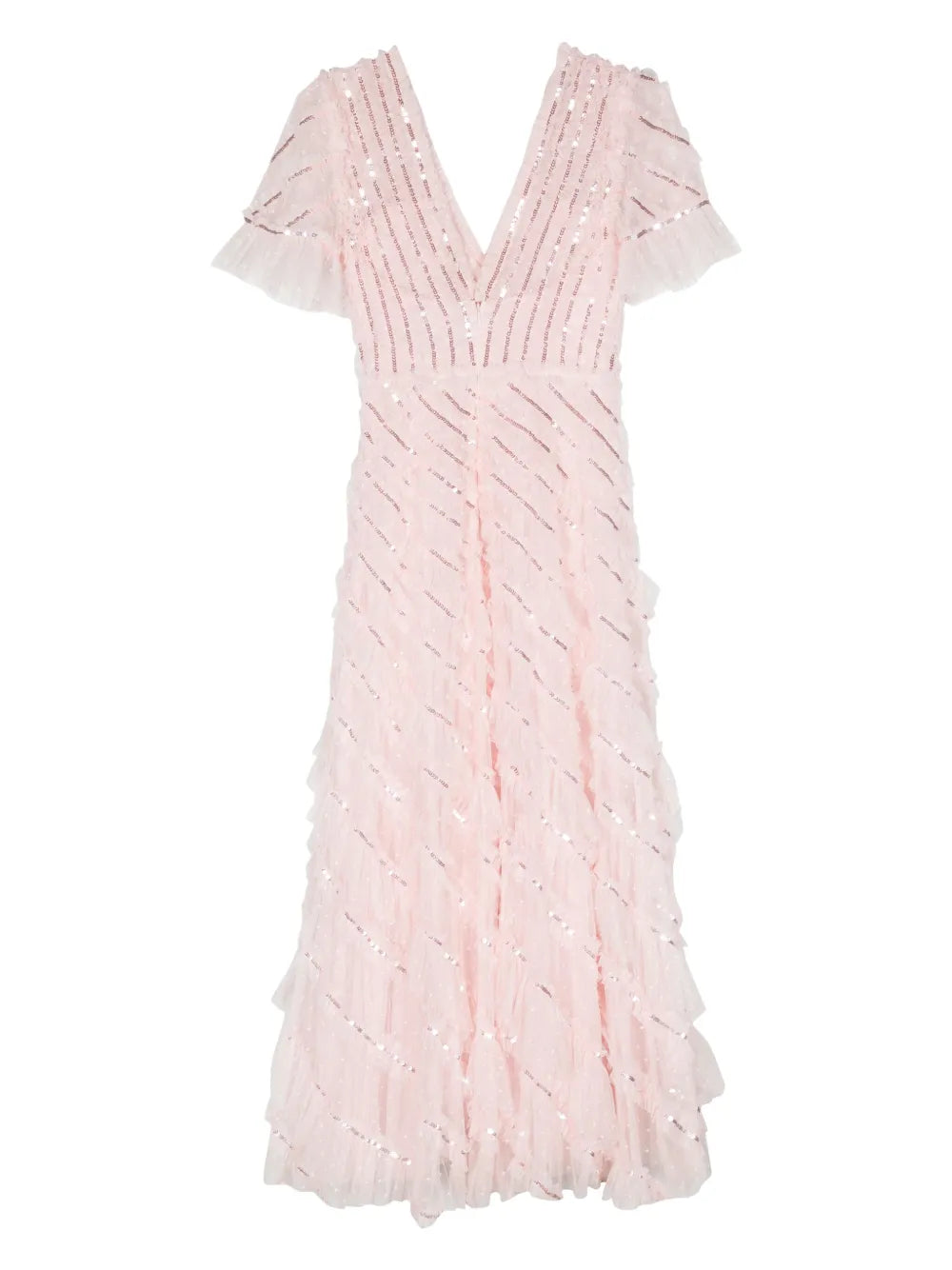 Spiral Sequined Dress