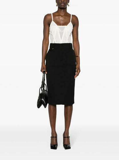 La Jupe Bari Midi Skirt