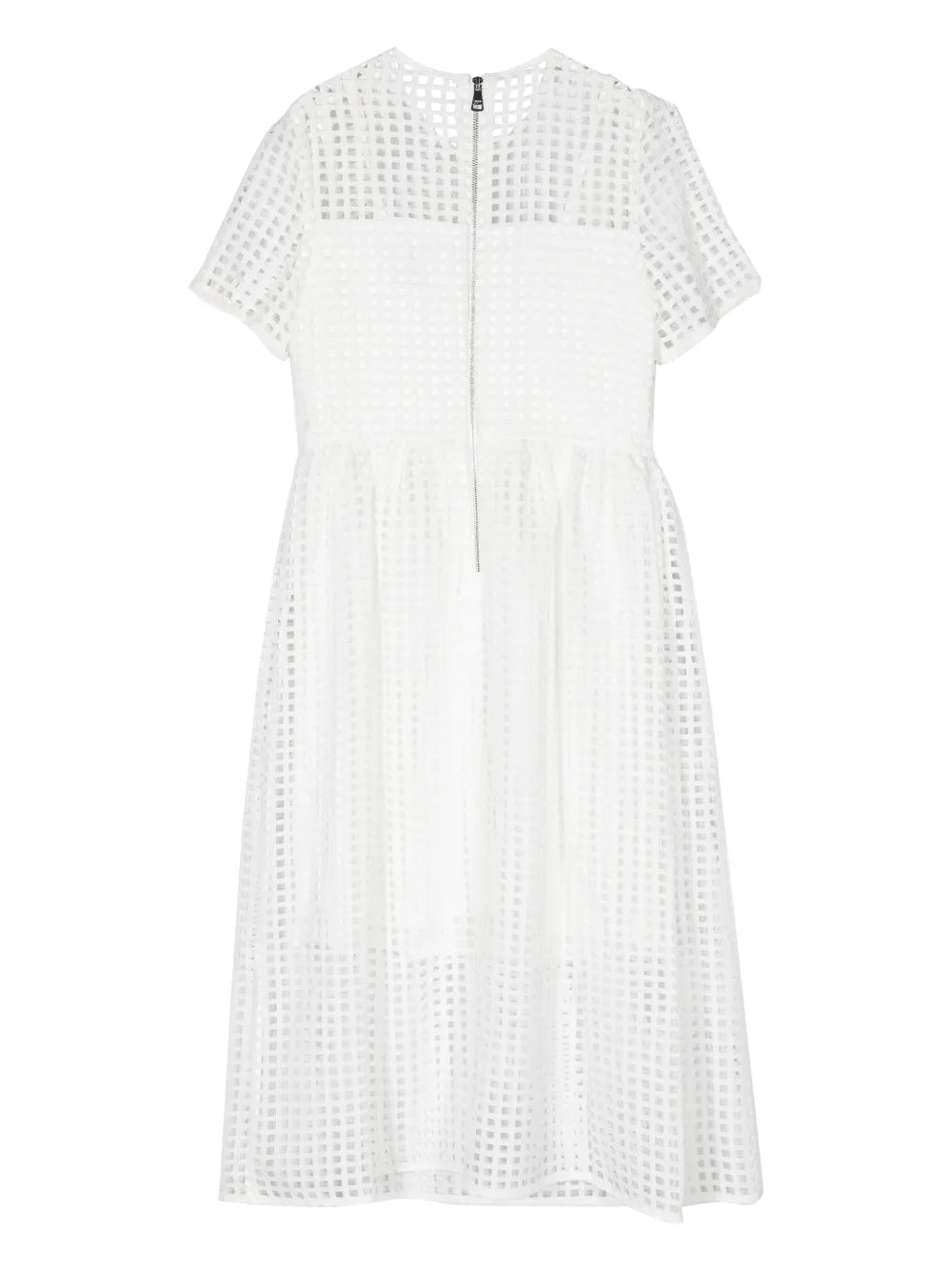 Mesh Flared Dress