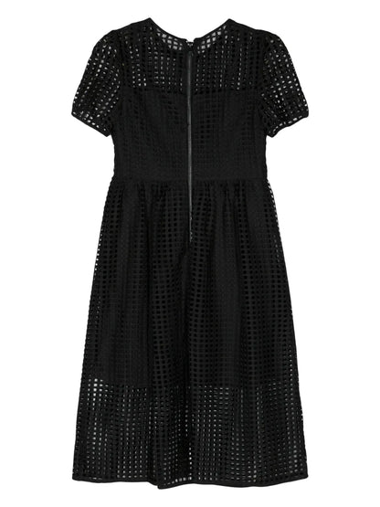 Mesh Flared Dress