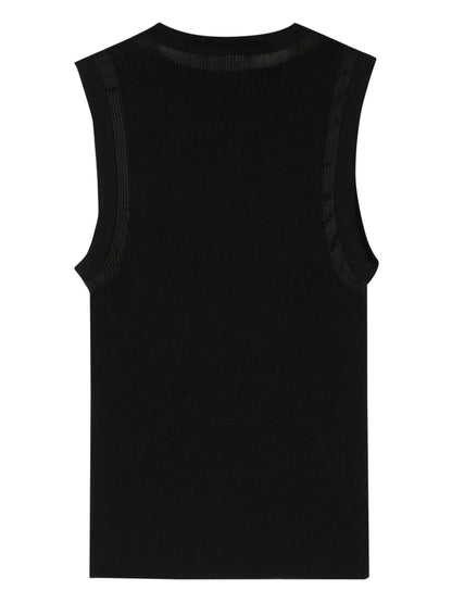 Ribbed-Knit Tank Top