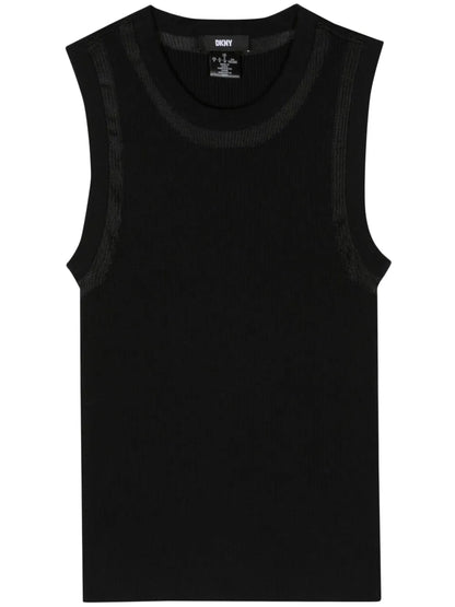 Ribbed-Knit Tank Top